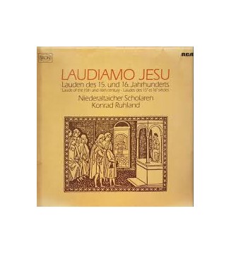Niederaltaicher Scholaren, Konrad Ruhland - Laudiamo Jesu (LP, Album) vinyle mesvinyles.fr 