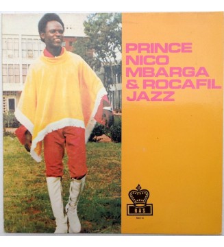Prince Nico Mbarga And Rocafil Jazz - Prince Nico Mbarga & Rocafil Jazz  (LP, Album, RE) vinyle mesvinyles.fr 