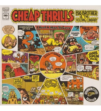Big Brother & The Holding Company - Cheap Thrills (LP, Album, RE, RM, 180) mesvinyles.fr