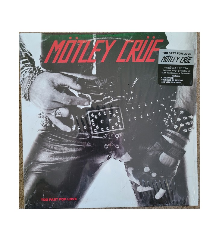 Mötley Crüe - Too Fast For Love (LP, Album) vinyle mesvinyles.fr 