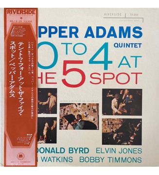 Pepper Adams Quintet - 10 To 4 At The 5-Spot (LP, Album, RE) mesvinyles.fr
