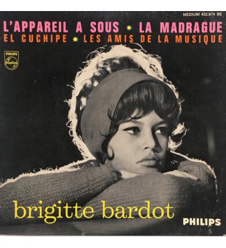 Brigitte Bardot - L'appareil À Sous (7", EP, Mono, RP) vinyle mesvinyles.fr 