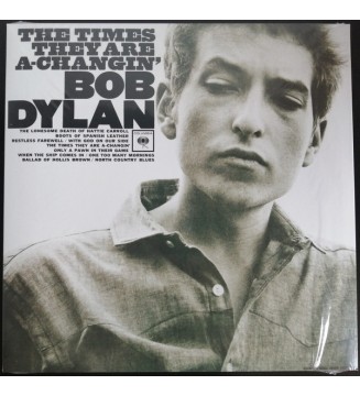 Bob Dylan - The Times They Are A-Changin' (LP, Album, Mono, RE, 180) new vinyle mesvinyles.fr 