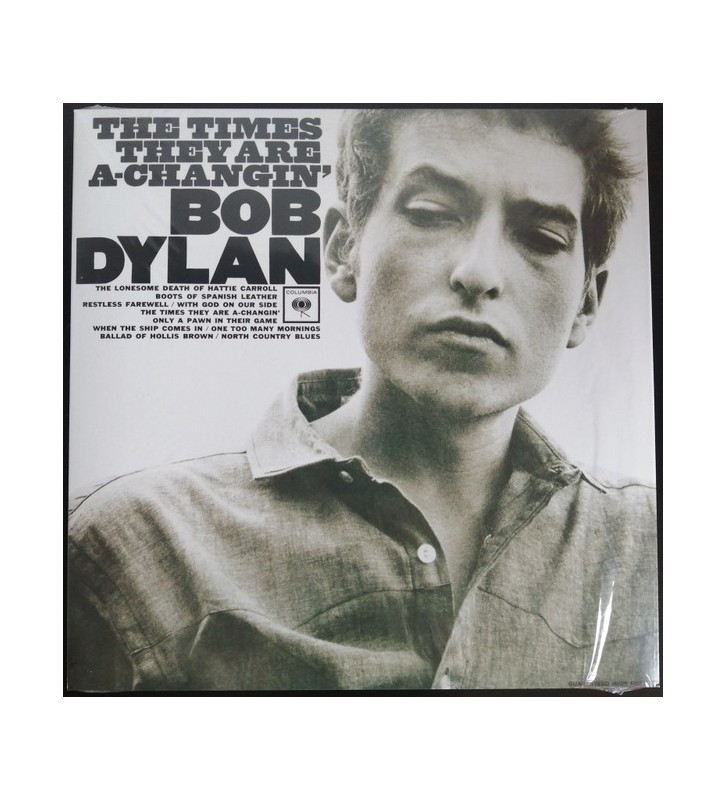 Bob Dylan - The Times They Are A-Changin' (LP, Album, Mono, RE, 180) vinyle mesvinyles.fr 