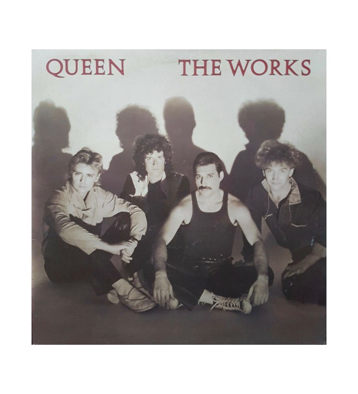 Queen - The Works (LP, Album, Rou) vinyle mesvinyles.fr 