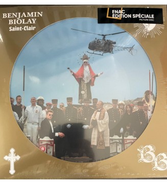 Benjamin Biolay - Saint-Clair (2xLP, Album, Pic, S/Edition) new vinyle mesvinyles.fr 