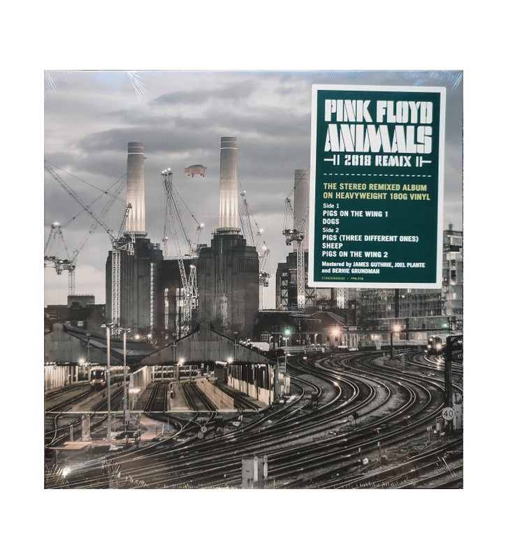 Pink Floyd - Animals 2018 Remix (LP, Album, Gat) new vinyle mesvinyles.fr 