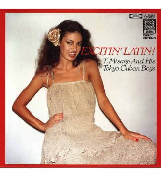 T. Misago And His Tokyo Cuban Boys* - Excitin' Latin! (LP, Bla) mesvinyles.fr