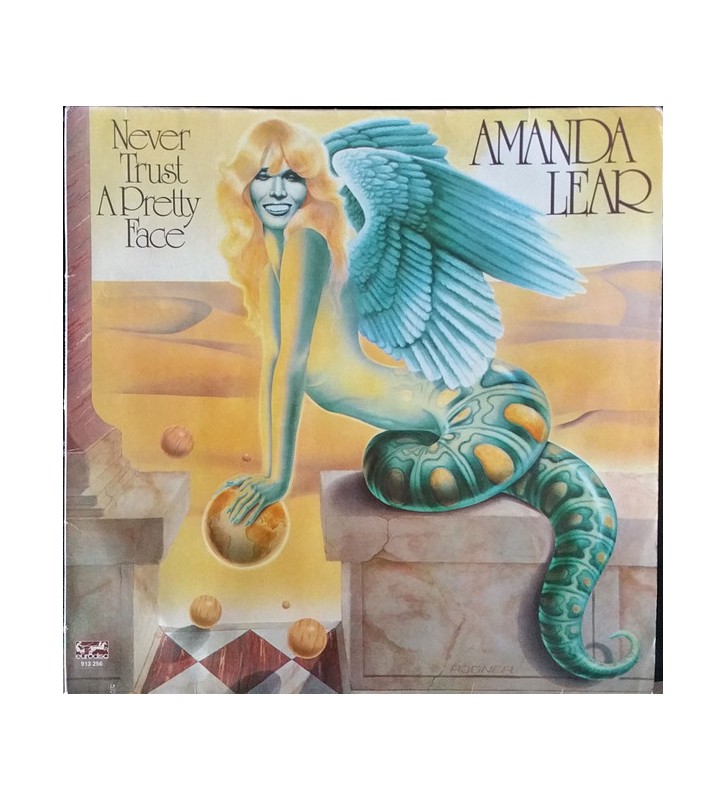 Amanda Lear Never Trust A Pretty Face LP, Album vinyle mesvinyles.fr 