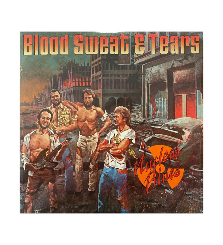Blood, Sweat And Tears Nuclear Blues LP, Album, Glo vinyle mesvinyles.fr 