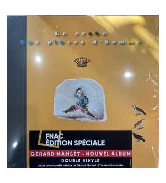 Gerard Manset - Le Crabe Aux Pinces D'homme - 2xLP, Album, S/Edition Fnac mesvinyles.fr