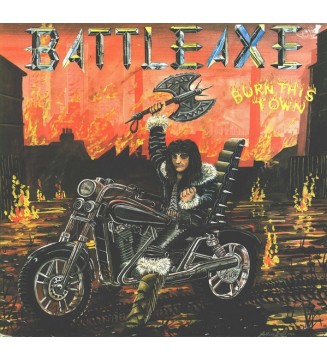 Battleaxe - Burn This Town (LP, Album) vinyle mesvinyles.fr 
