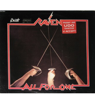 Raven (6) - All For One (LP, Album) vinyle mesvinyles.fr 