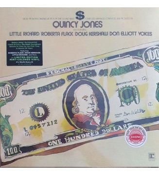 Quincy Jones - $ (Music From The Original Motion Picture Sound Track) (LP, Album, Ltd, RE, Min) mesvinyles.fr