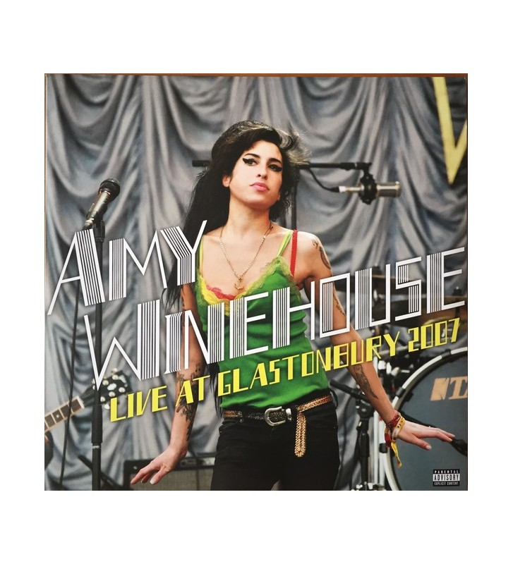 Amy Winehouse - Live At Glastonbury 2007 (2xLP, Album, 180) new vinyle mesvinyles.fr 