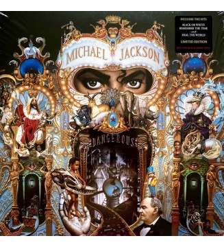Michael Jackson - Dangerous (2xLP, Album, Ltd, RE, Red) vinyle mesvinyles.fr 