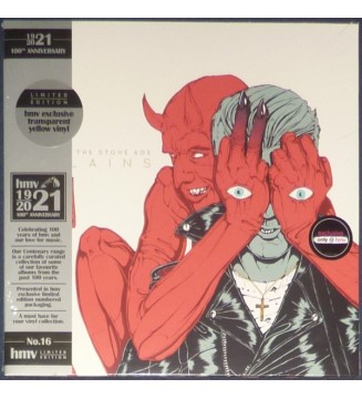 Queens Of The Stone Age - Villains (LP, Whi + LP, S/Sided, Etch, Whi + Album, Ltd, RE,) mesvinyles.fr