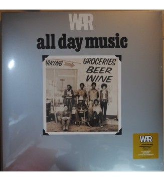 War - All Day Music (LP, Album, RE) vinyle mesvinyles.fr 