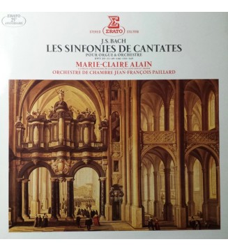 Johann Sebastian Bach, Marie-Claire Alain, Orchestre De Chambre Jean-François Paillard - Les Sinfonies De Cantates Pour Orgue & 