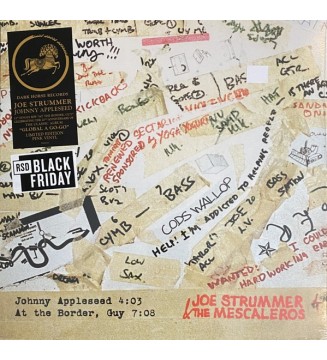 Joe Strummer & The Mescaleros - Johnny Appleseed (12", Single, Ltd, RE, RM, Pin) vinyle mesvinyles.fr 