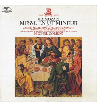 Mozart* - Michel Corboz - Messe En Ut Mineur Kv 427 (LP) vinyle mesvinyles.fr 