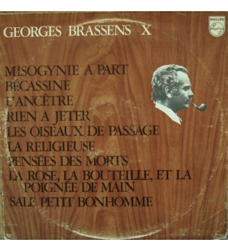 Georges Brassens - X (LP, Album, RE) mesvinyles.fr