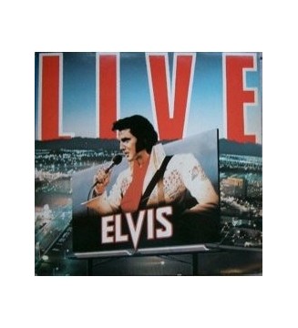 Elvis* - Elvis Live (LP, Comp) mesvinyles.fr