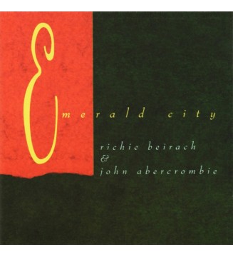 Richie Beirach* & John Abercrombie - Emerald City (LP, Album, Whi) mesvinyles.fr