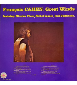 François Cahen - Great Winds (LP, Album) mesvinyles.fr
