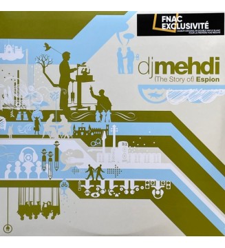 DJ Mehdi - (The Story Of) Espion (2xLP, Album, RE, Whi) new mesvinyles.fr