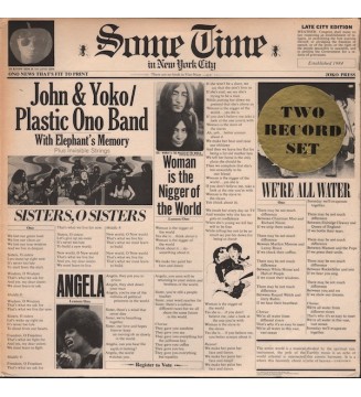 John & Yoko* / The Plastic Ono Band - Some Time In New York City (2xLP, Album, Los) mesvinyles.fr