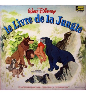 Walt Disney - Le Livre De La Jungle (LP, RE, Gat) vinyle mesvinyles.fr 