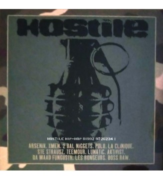 Various - Hostile Hip-Hop (LP, Comp, RE) vinyle mesvinyles.fr 