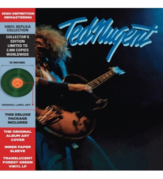Ted Nugent - Ted Nugent (LP, Album, Ltd, RE, RM, Col) vinyle mesvinyles.fr 