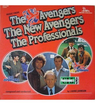 Laurie Johnson & The London Studio Orchestra - The Avengers & The New Avengers / The Professionals (LP, Gat) mesvinyles.fr