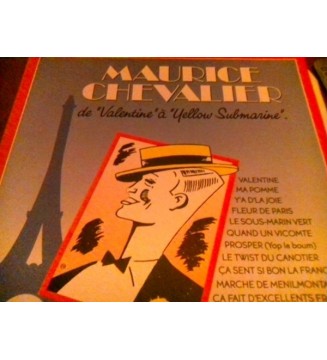 Maurice Chevalier - De Valentine A Yellow Submarine (2xLP, Comp, RE, Gat) mesvinyles.fr