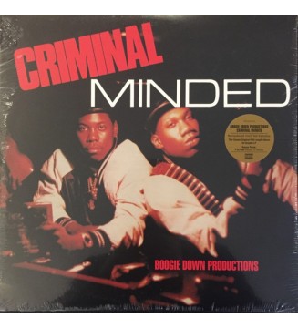 Boogie Down Productions - Criminal Minded (2xLP, Album, RE, RM) mesvinyles.fr
