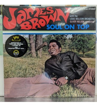James Brown With Oliver Nelson Conducting Louie Bellson Orchestra - Soul On Top (LP, RE, 180) vinyle mesvinyles.fr 