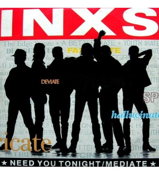 INXS - Need You Tonight / Mediate (12", EP) vinyle mesvinyles.fr 