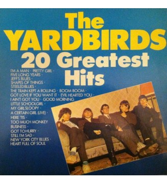 The Yardbirds - 20 Greatest Hits Of The Yardbirds (LP, Comp) mesvinyles.fr
