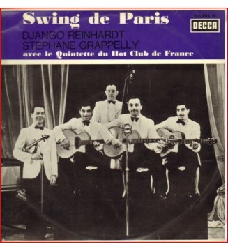 Django Reinhardt / Stephane Grappelli* Avec Le Le Quintette Du Hot Club De France* - Swing De Paris (LP, Comp, Mono) vinyle mesv