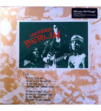 Lou Reed - Berlin (LP, Album, RE, 180) vinyle mesvinyles.fr 