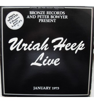 Uriah Heep - Uriah Heep Live (2xLP, Album) vinyle mesvinyles.fr 