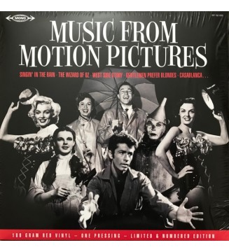 Various - Music From Motion Pictures (LP, Comp, Mono, Ltd, Num, Red) vinyle mesvinyles.fr 