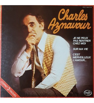 Charles Aznavour - Charles Aznavour (3xLP, Comp, RE + Box) mesvinyles.fr