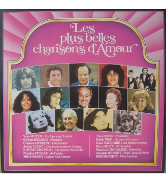 Various - Les Plus Belles Chansons D'amour (LP, Comp, RE) vinyle mesvinyles.fr 