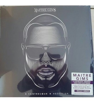 Maitre Gims - À Contrecoeur (Réédition) (2xLP, Album) vinyle mesvinyles.fr 