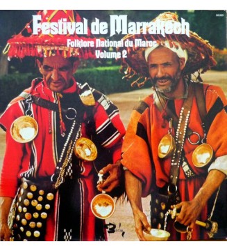 Various - Festival De Marrakech - Folklore National Du Maroc Volume 2 (LP, Album, Gat) vinyle mesvinyles.fr 