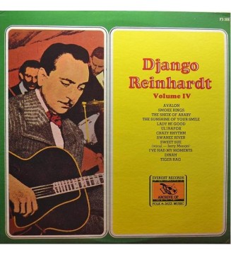 Django Reinhardt - Django Reinhardt: Volume IV (LP, Comp) vinyle mesvinyles.fr 