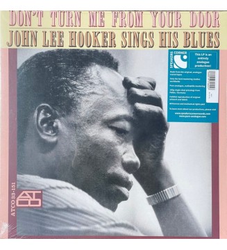 John Lee Hooker - Don't Turn Me From Your Door - John Lee Hooker Sings His Blues (LP, Album, RE, RM, 180) new mesvinyles.fr